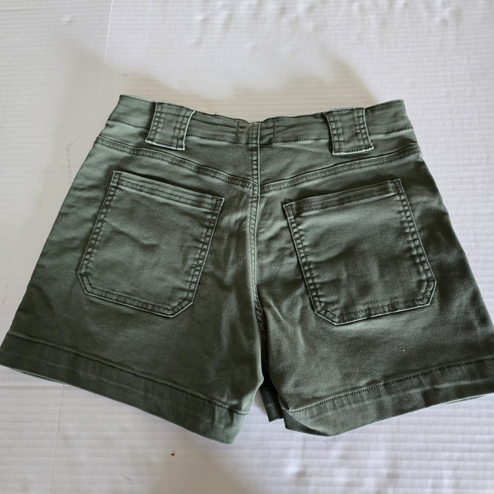 KUT FROM THE KLOTH Jane High Rise Shorts Women's Size 6 Olive RN#58539 - Picture 7 of 7